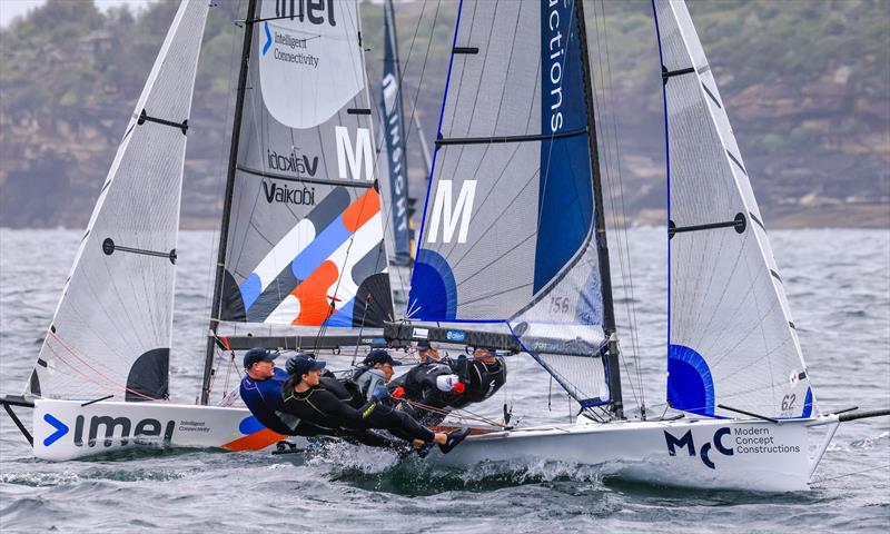 Mondern Concept Constructions 2nd Overall - KurtHansen - 2024 16ft Skiff NSW State Championships photo copyright SailMedia taken at  and featuring the 16ft Skiff class