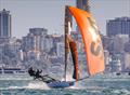 Sixt shows her pace in a southerly wind © SailMedia