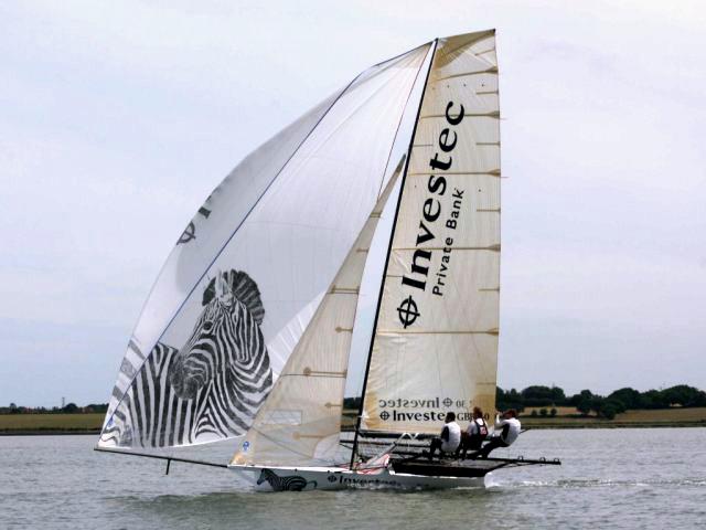 UK 18ft Skiff Grand Prix at Stone photo copyright www.uk18footer.org taken at Stone Sailing Club and featuring the 18ft Skiff class