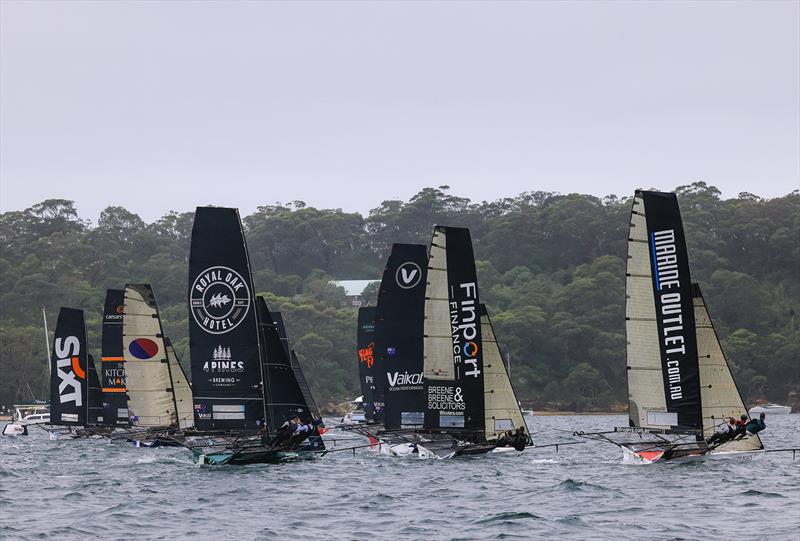 Start of Race 4 - 2024 18ft Skiff NSW Championship - photo © SailMedia