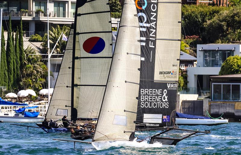 Yandoo and Finport Finance in Race 8 - 18ft Skiff NSW Championship 2024 - photo © SailMedia