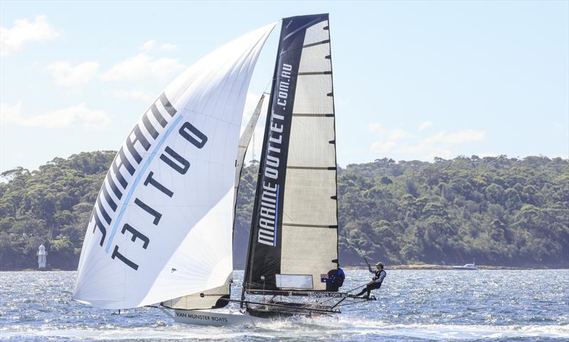 Winnings 2025 JJ Giltinan 18ft Skiff Championship Race 7 photo copyright SailMedia taken at Australian 18 Footers League and featuring the 18ft Skiff class