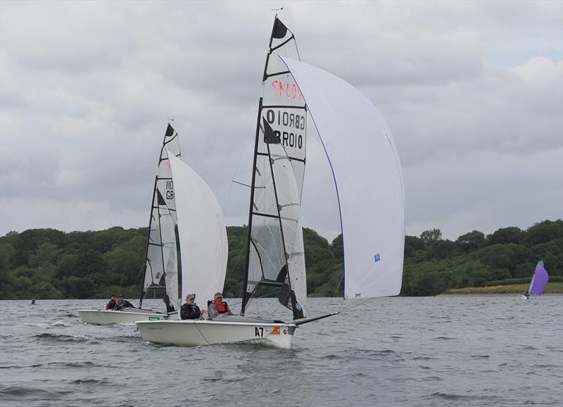 SKUD 18 UK Championship 2024 at Rutland photo copyright David Hodson taken at Rutland Sailing Club and featuring the SKUD 18 class