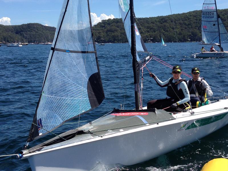 Paralympic gold medallists Dan Fitzgibbon and Liesl Tesch - photo © Brendan Rourke