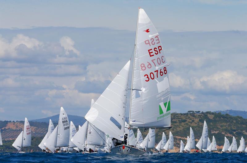 Day 4 of the Snipe Worlds in Talamone, Italy photo copyright Matias Capizzano taken at Circolo della Vela Talamone and featuring the Snipe class