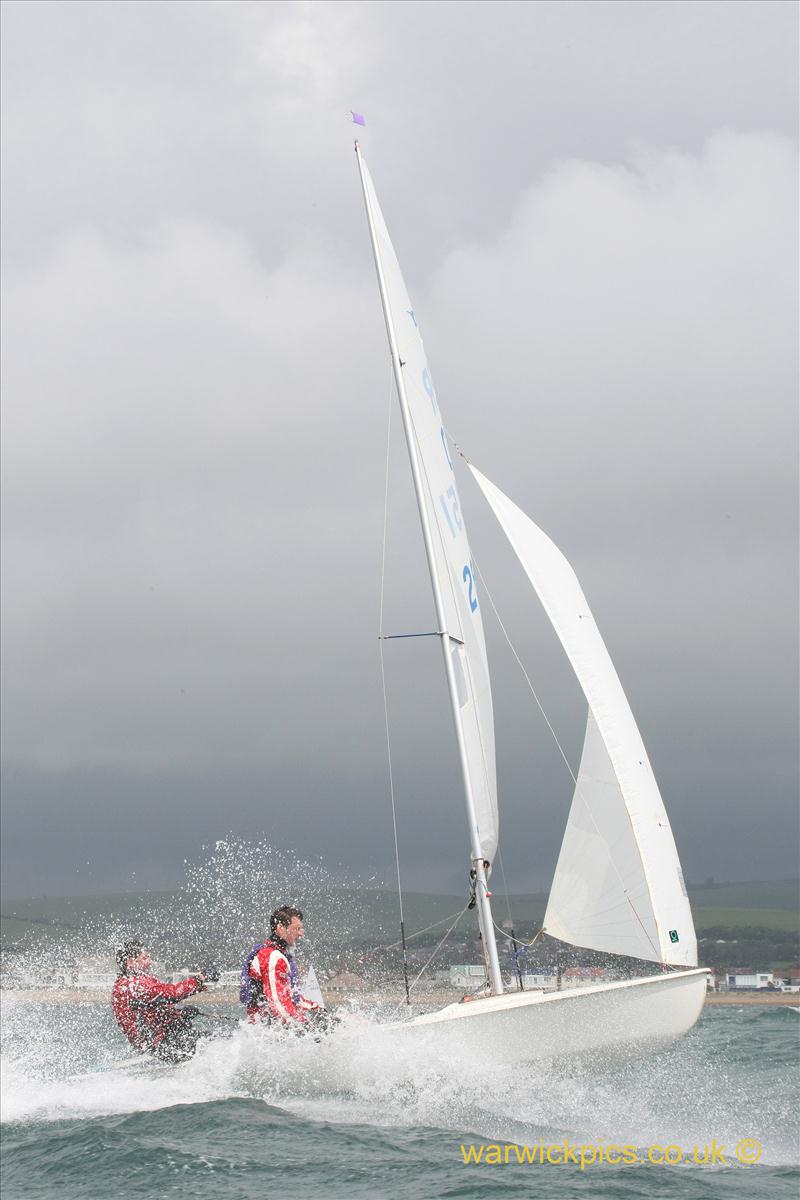 Snipes at Shoreham photo copyright Warwick Baker / www.warwickpics.com taken at Shoreham Sailing Club and featuring the Snipe class