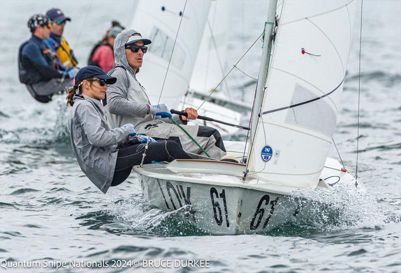 Quantum Snipe U.S. National Championship 2024 at Jubilee Yacht Club - photo © Bruce Durkee