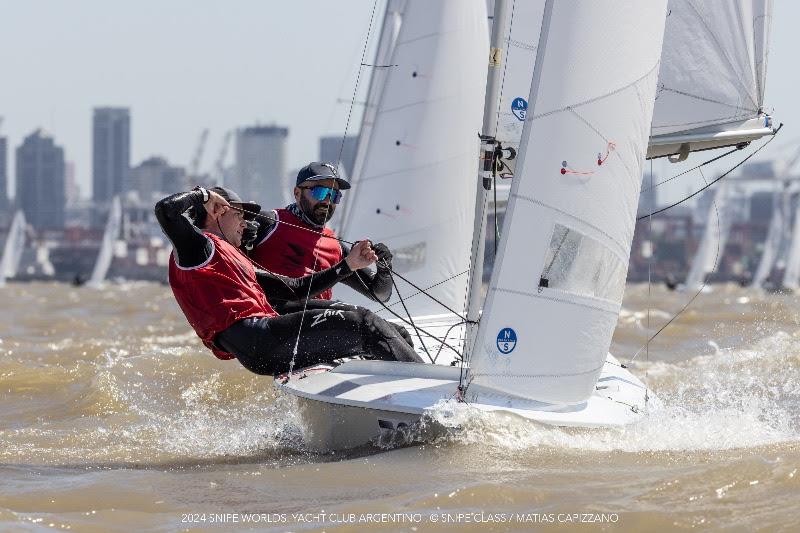 Day 3 of the 2024 Snipe World Championship in Buenos Aires, Argentina - photo © Matias Capizzano / www.capizzano.com