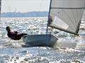 Saskia Arnold blasting to the spreader mark on Day 1 - Solo class ONK Open Dutch National Championship © Will Loy