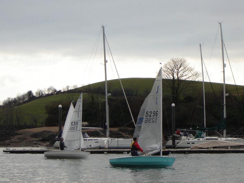 Salcombe Spring Series day 3 photo copyright Chris Cleaves taken at Salcombe Yacht Club and featuring the Solo class