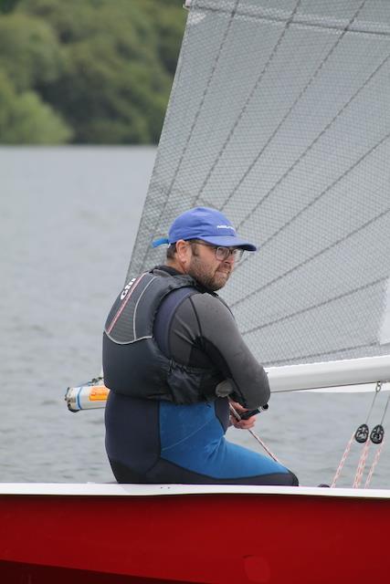 John Reekie during the Northern Area Solo Open at Bassenthwaite photo copyright Bassenthwaite SC taken at Bassenthwaite Sailing Club and featuring the Solo class