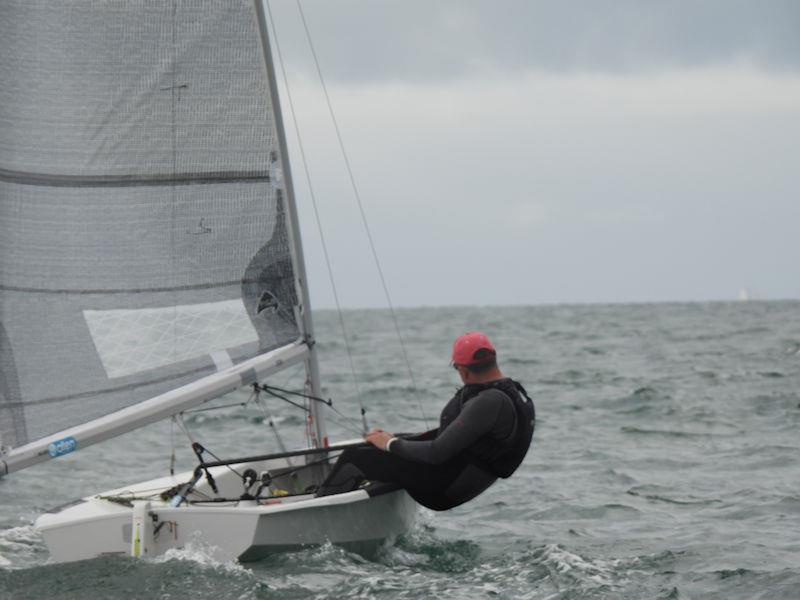 Selden Solo Nationals at Hayling Island Day 2 - Dave Winder is our Race Day Sponsor - photo © Will Loy