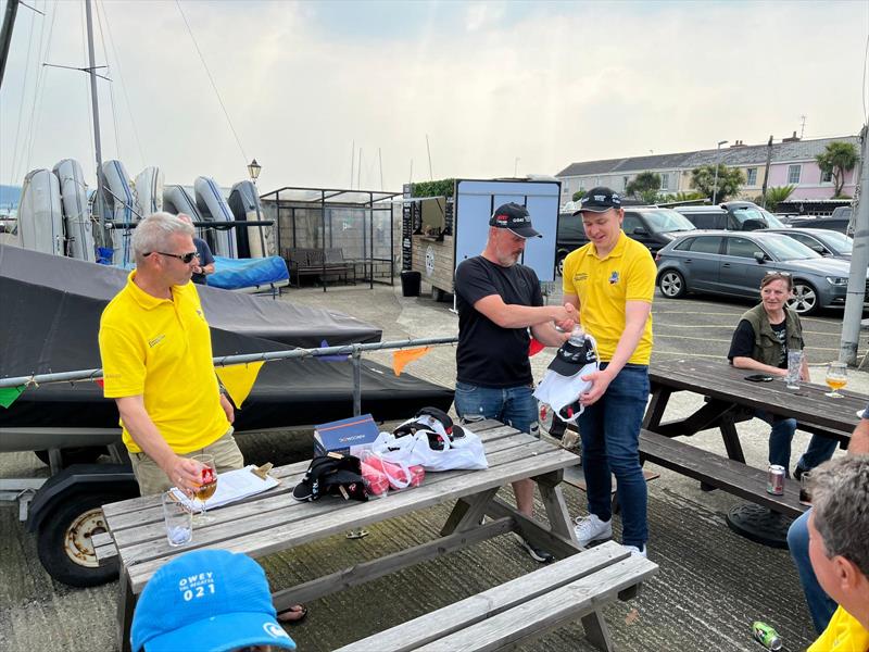 3rd place Charlie Nunn in the Solo Western Series at Torpoint Mosquito photo copyright Vernon Perkins taken at Torpoint Mosquito Sailing Club and featuring the Solo class