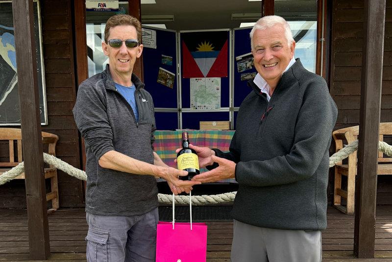 Alan Wright, overall wiiner - 11th Antigua Sailing Day Regatta at St Edmundsbury photo copyright Mike Steele taken at St Edmundsbury Sailing & Canoeing Association and featuring the Solo class