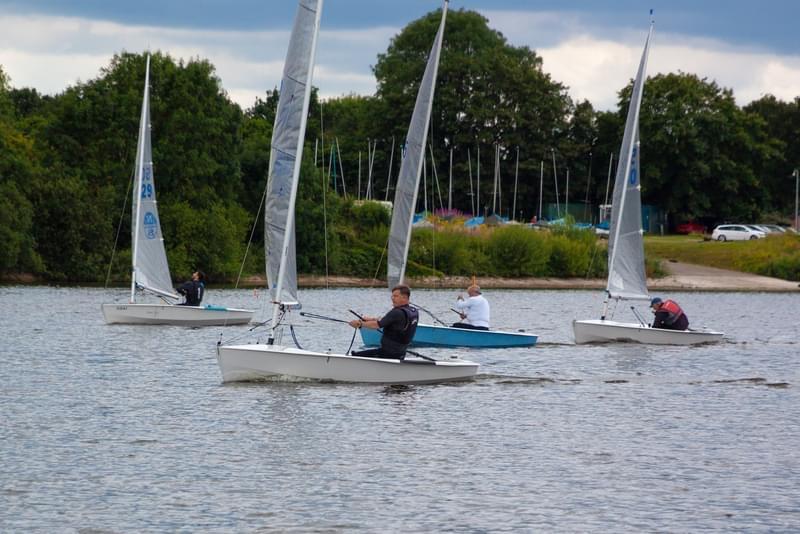 Shustoke Solo Open photo copyright Paul Collins taken at Shustoke Sailing Club and featuring the Solo class