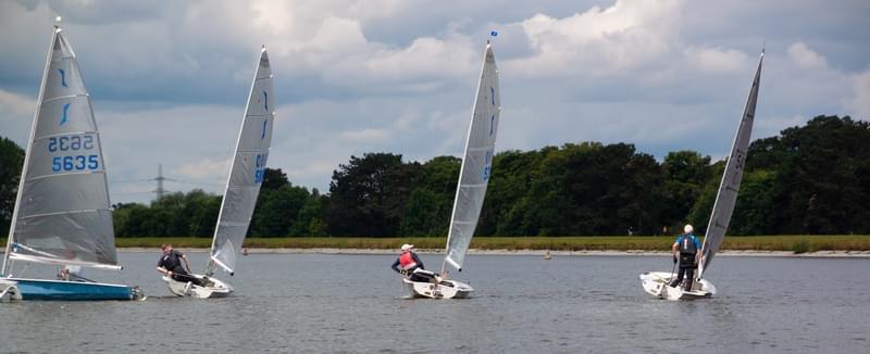 Shustoke Solo Open photo copyright Paul Collins taken at Shustoke Sailing Club and featuring the Solo class