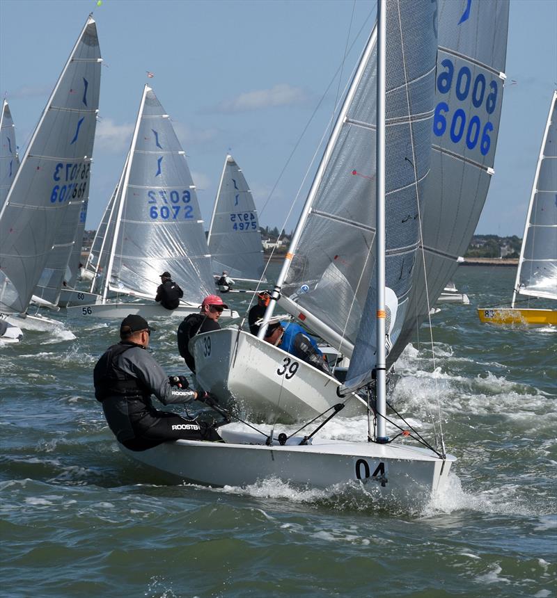 Allen 2024 Solo Nationals at Brightlingsea photo copyright Nick Champion / www.championmarinephotography.co.uk taken at Brightlingsea Sailing Club and featuring the Solo class