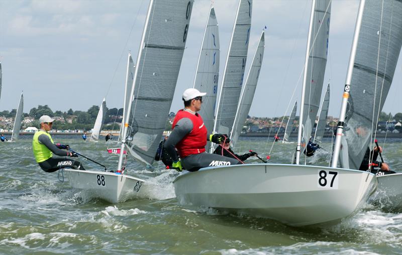 Allen 2024 Solo Nationals at Brightlingsea photo copyright Nick Champion / www.championmarinephotography.co.uk taken at Brightlingsea Sailing Club and featuring the Solo class