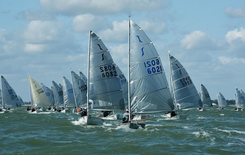 Allen 2024 Solo Nationals at Brightlingsea photo copyright Nick Champion / www.championmarinephotography.co.uk taken at Brightlingsea Sailing Club and featuring the Solo class