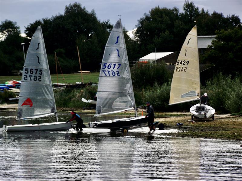 Launch time - Gill Solo Inland Championship at Grafham photo copyright Will Loy taken at Grafham Water Sailing Club and featuring the Solo class