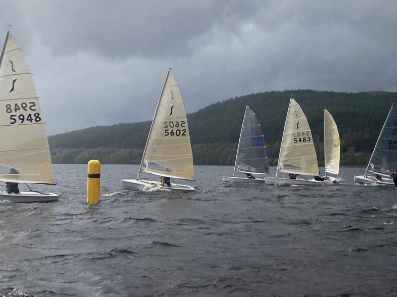 HD Sails Scottish Solo Travellers at Loch Tummel photo copyright Ian Lavery taken at Loch Tummel Sailing Club and featuring the Solo class