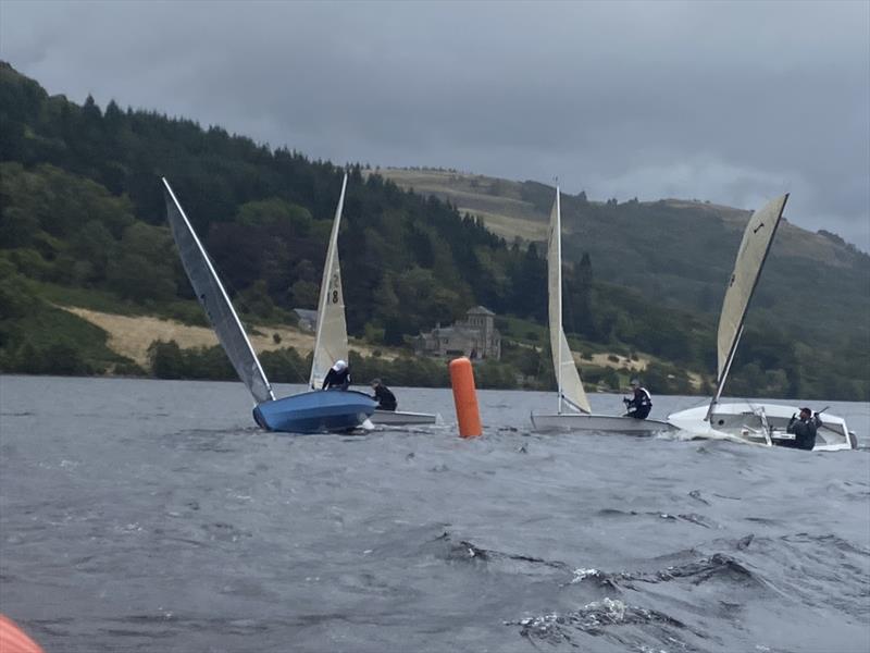 HD Sails Scottish Solo Travellers at Loch Tummel photo copyright Ian Lavery taken at Loch Tummel Sailing Club and featuring the Solo class