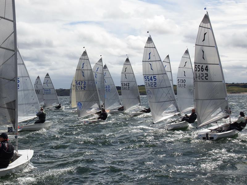 Action from the 2015 National Champs at North Berwick photo copyright Will Loy taken at East Lothian Yacht Club and featuring the Solo class