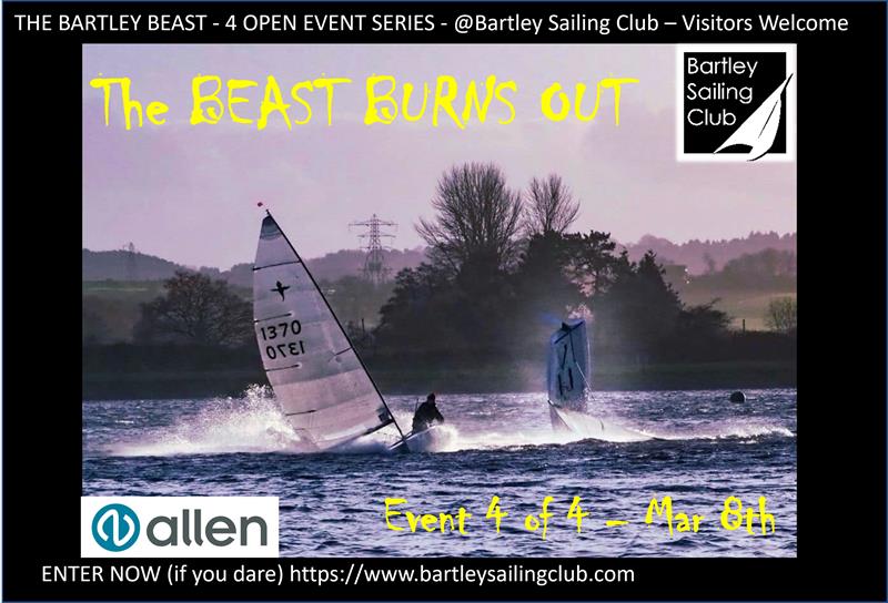 The Bartley Beat - The Beast Burns Out photo copyright BSC taken at Bartley Sailing Club and featuring the Solo class