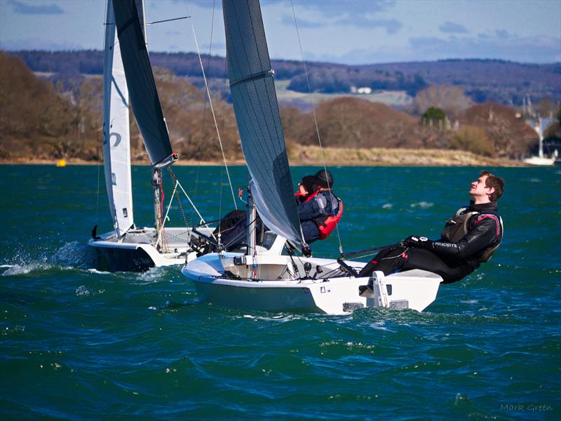 Chichester Snowflake Series day 4 photo copyright Mark Green taken at Chichester Yacht Club and featuring the Solo class