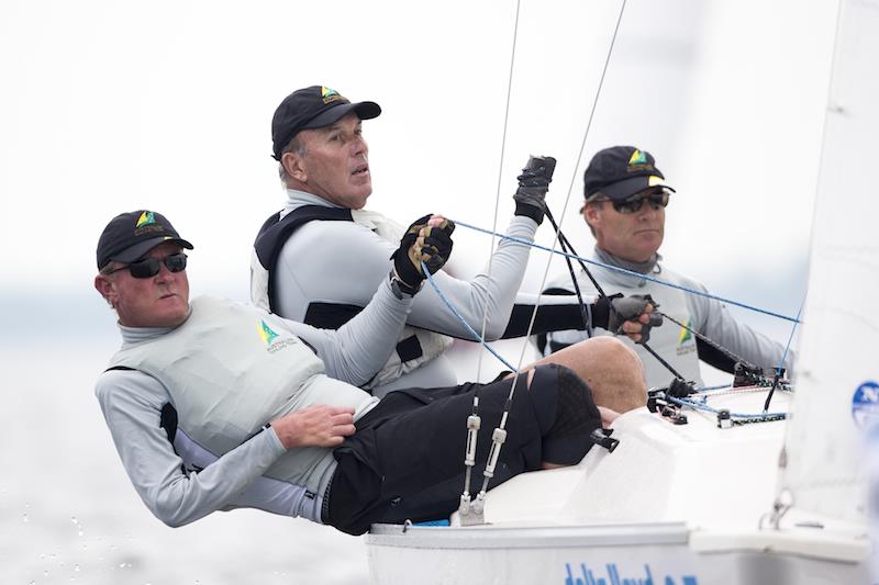 Colin Harrison, Russell Boaden and Jonathan Harris at the 30th Delta Lloyd Regatta photo copyright Sander van der Borch taken at Royal Yacht Club Hollandia and featuring the Sonar class