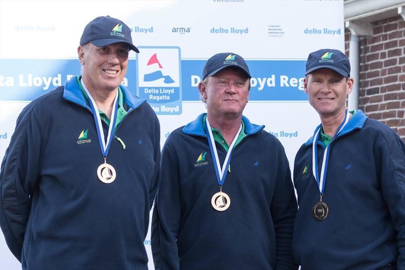 Sonar Gold for Colin Harrison, Russell Boaden & Jonathan Harris at the Delta Lloyd Regatta 2015 - photo © Sander van der Borch