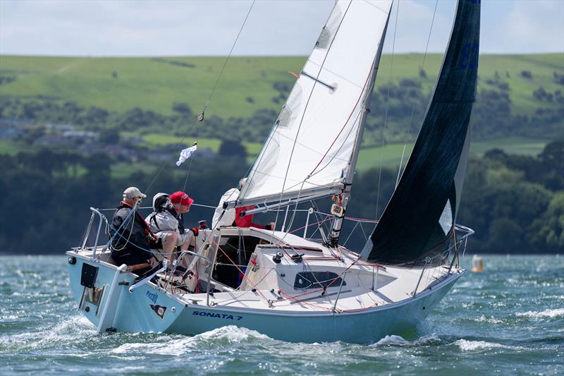 2024 International Paint Poole Regatta Day 2 photo copyright Ian Roman / International Paint Poole Regatta taken at Parkstone Yacht Club and featuring the Sonata class