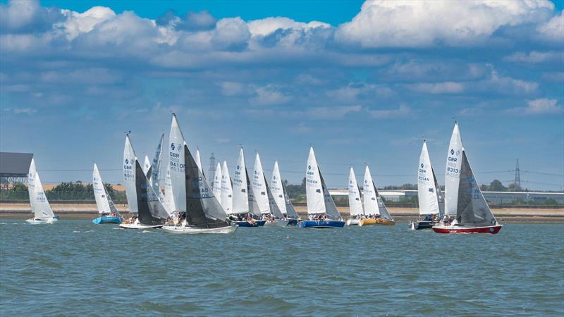 Sonata Nationals 2024 at Medway YC photo copyright Paul Babington taken at Medway Yacht Club and featuring the Sonata class