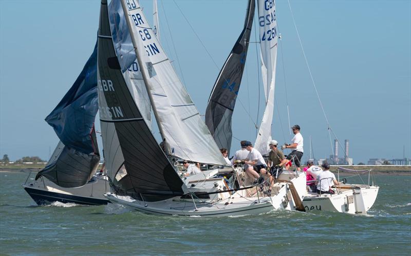 Sonata Nationals 2024 at Medway YC photo copyright Paul Babington taken at Medway Yacht Club and featuring the Sonata class