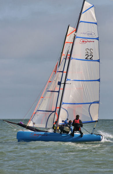 Spitfire nationals at Minnis Bay photo copyright www.brbphotography.com taken at Minnis Bay Sailing Club and featuring the Spitfire class