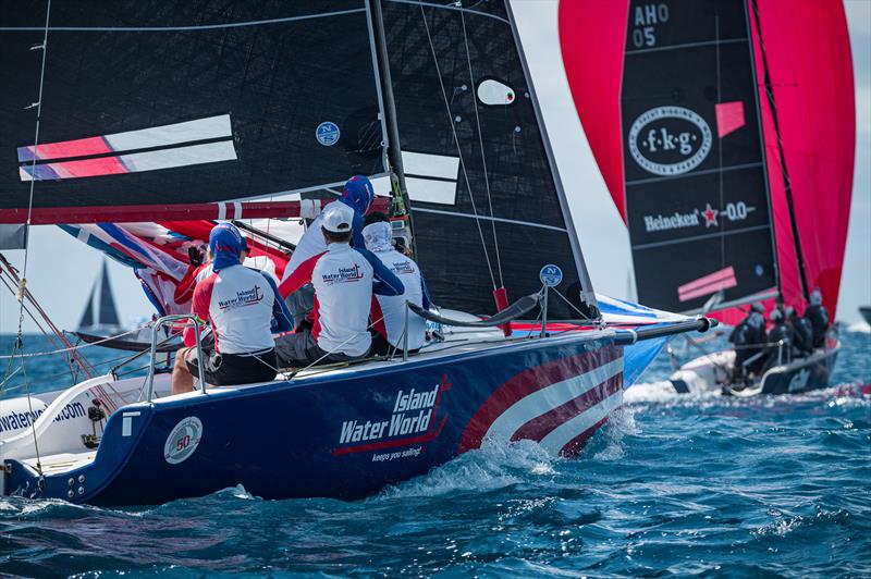 The highly competitive sportsboat fleet always offers intense competition and edge-of-your-seat action - 45th St. Maarten Heineken Regatta photo copyright Laurens Morel / www.saltycolours.com taken at Sint Maarten Yacht Club and featuring the Sportsboats class