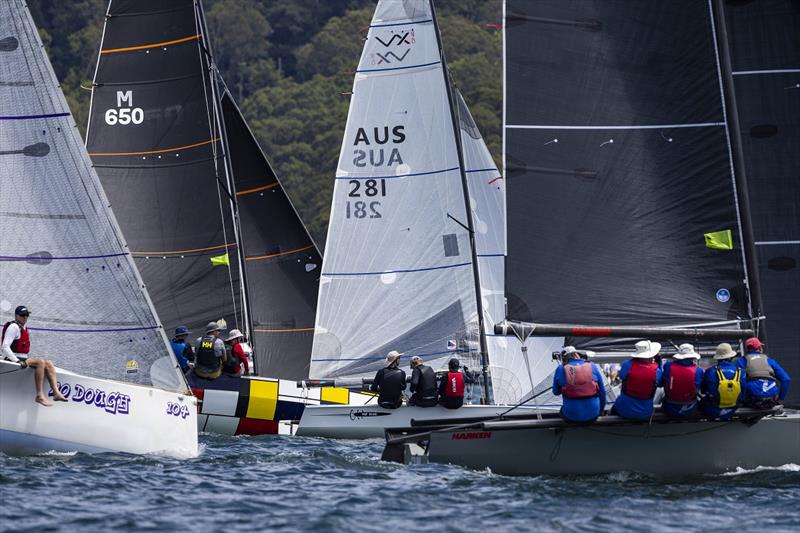 Sports Boat action - Pantaenius Pittwater Regatta 2025 photo copyright Andrea Francolini taken at Royal Prince Alfred Yacht Club and featuring the Sportsboats class