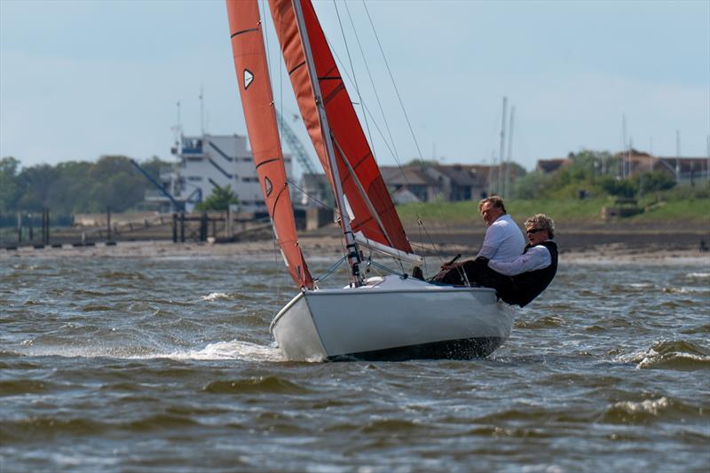 Chip Cole and David Smith, on Dark n Stormy 787, during the 28th edition of the Squib Gold Cup at Royal Corinthian Yacht Club - photo © Petru Balau Sports Photography / sports.hub47.com