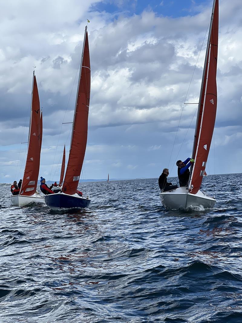 Stewart Brewing Squib UK Nationals at Royal Forth Yacht Club Day 1 photo copyright Anthony Money taken at Royal Forth Yacht Club and featuring the Squib class