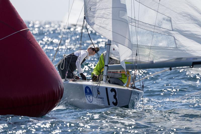 2024 Star World Championship photo copyright Matias Capizzano taken at San Diego Yacht Club and featuring the Star class