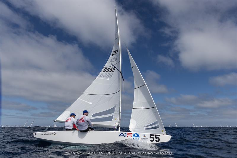 2024 Star World Championship photo copyright Matias Capizzano taken at San Diego Yacht Club and featuring the Star class