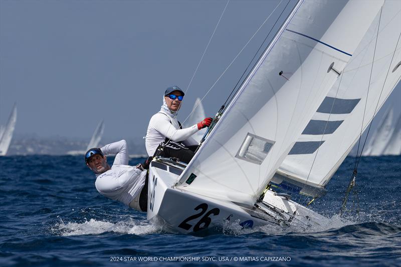 2024 Star World Championship photo copyright Matias Capizzano taken at San Diego Yacht Club and featuring the Star class