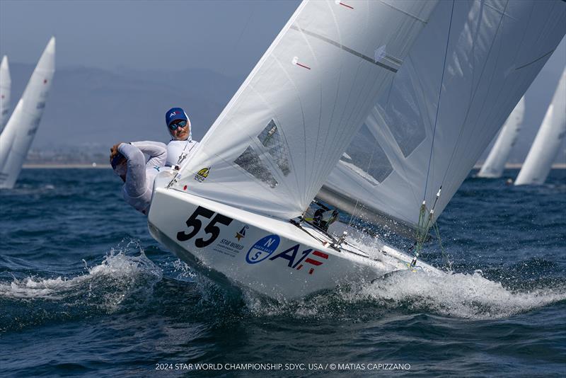 2024 Star World Championship photo copyright Matias Capizzano taken at San Diego Yacht Club and featuring the Star class