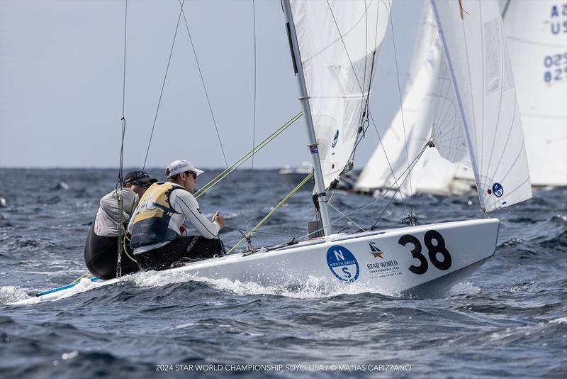 2024 Star World Championship photo copyright Matias Capizzano taken at San Diego Yacht Club and featuring the Star class