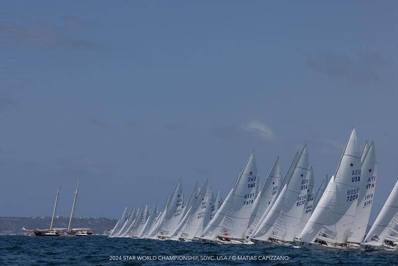 2024 Star World Championship photo copyright Matias Capizzano taken at San Diego Yacht Club and featuring the Star class