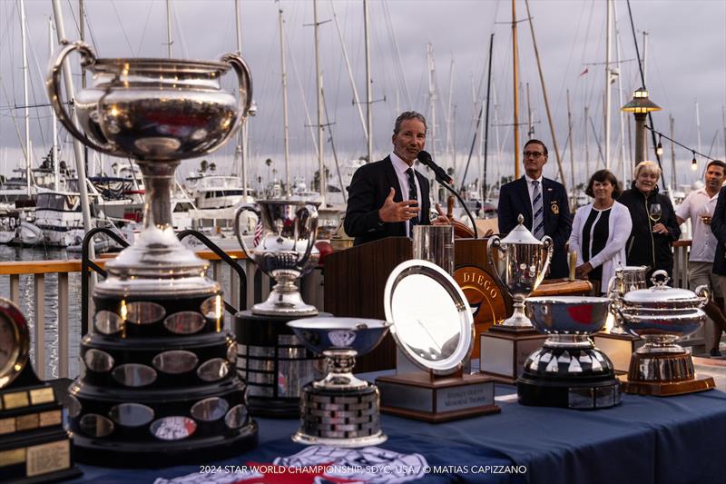 2024 Star World Championship photo copyright Matias Capizzano taken at San Diego Yacht Club and featuring the Star class