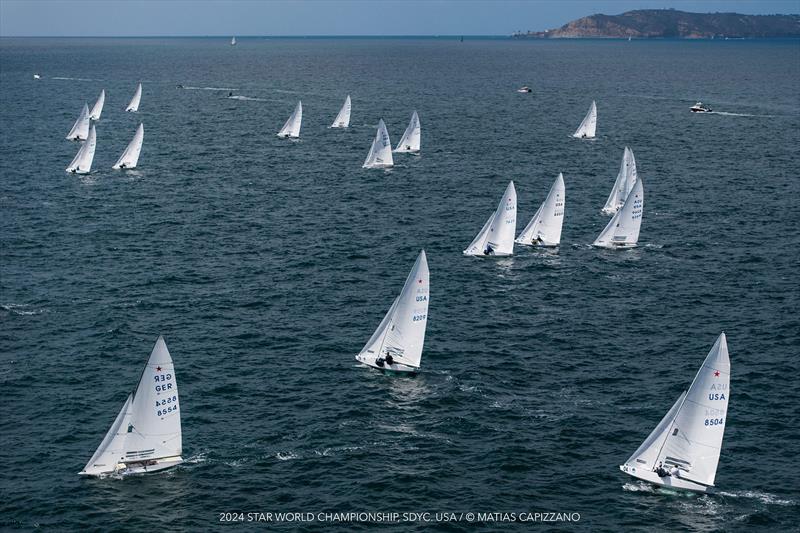 2024 Star World Championship photo copyright Matias Capizzano taken at San Diego Yacht Club and featuring the Star class