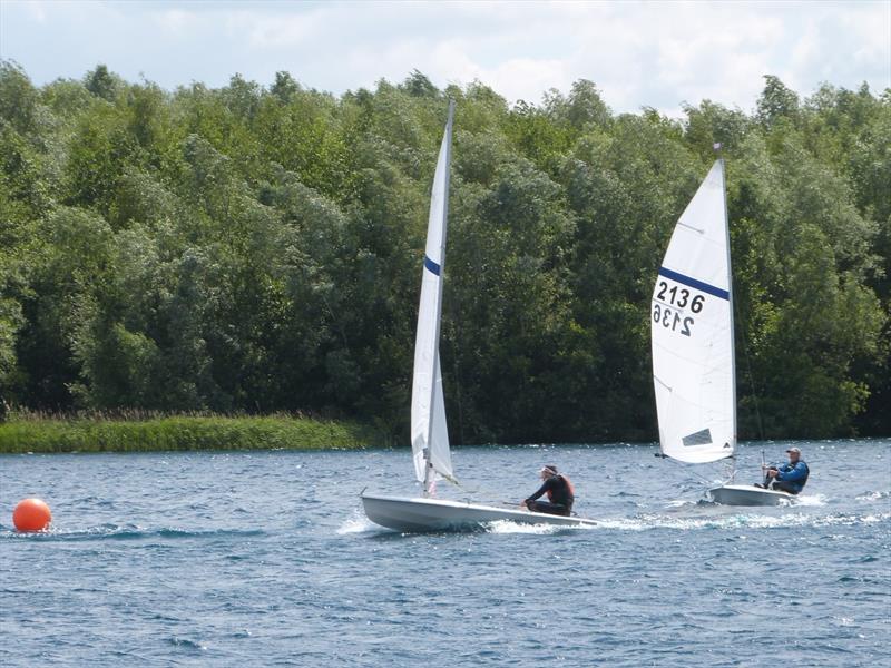 Team Staunton during the Streaker Northern Championship at Hykeham photo copyright Alan Gillard taken at Hykeham Sailing Club and featuring the Streaker class