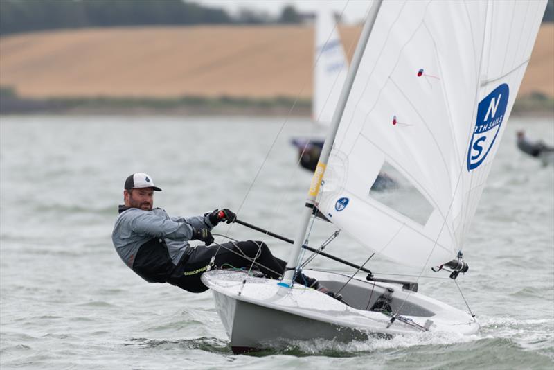 Tom Gillard leading after day 1 of the Noble Marine Streaker National Championship at Stone Sailing Club photo copyright Paul Sanwell / OPP taken at Stone Sailing Club and featuring the Streaker class