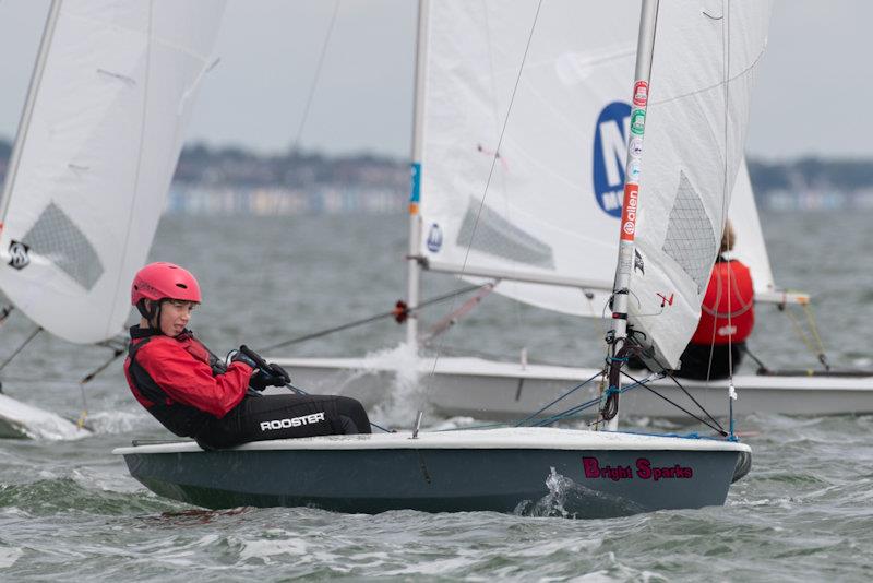 14 year-old Gregory Walker in the Noble Marine Streaker National Championship at Stone photo copyright Paul Sanwell / OPP taken at Stone Sailing Club and featuring the Streaker class